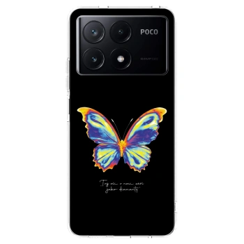 Picasee silikonski prozorni ovitek za Xiaomi Poco X6 Pro - Diamanty Black