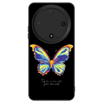 Ovitek za Honor Magic6 Lite 5G - Diamanty Black