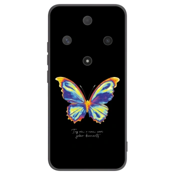 Picasee silikonski črni ovitek za Honor Magic6 Lite 5G - Diamanty Black