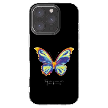 Picasee silikonski prozorni ovitek za Apple iPhone 16 Pro - Diamanty Black