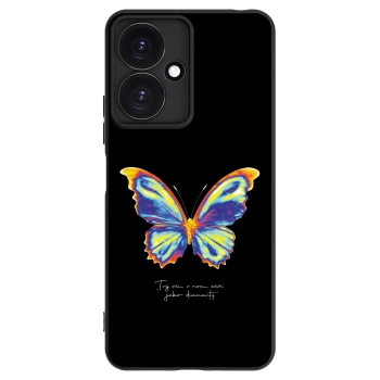 Picasee silikonski črni ovitek za Xiaomi Redmi 13C 5G - Diamanty Black