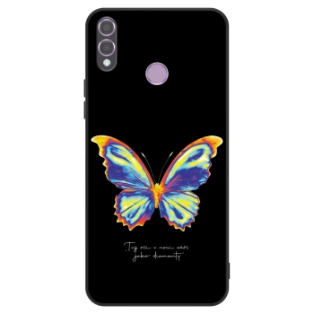 Ovitek za Honor 8X - Diamanty Black