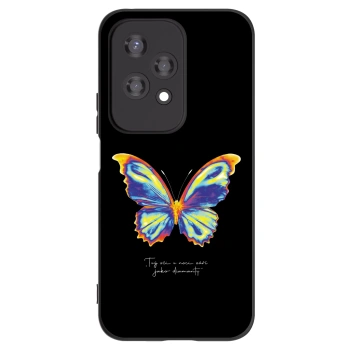 Picasee silikonski črni ovitek za Honor 200 Lite - Diamanty Black