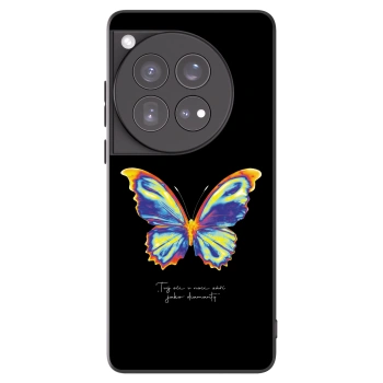 Picasee silikonski črni ovitek za OnePlus 12 5G - Diamanty Black