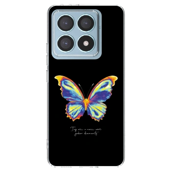 Picasee silikonski prozorni ovitek za Xiaomi 14T Pro - Diamanty Black