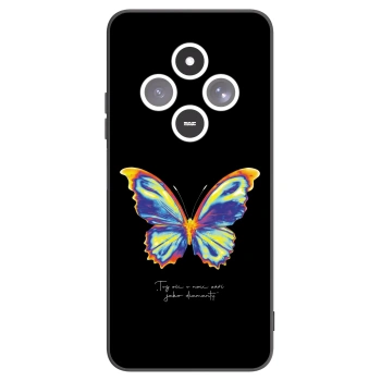 Picasee silikonski črni ovitek za Xiaomi Redmi 14C - Diamanty Black