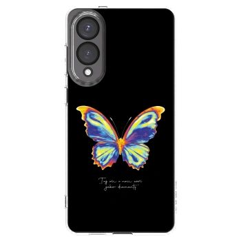 Picasee silikonski prozorni ovitek za Samsung Galaxy S25 Edge 5G - Diamanty Black