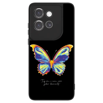 Ovitek za Motorola Edge 50 Neo - Diamanty Black