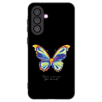 Picasee silikonski črni ovitek za Samsung Galaxy A36 5G - Diamanty Black