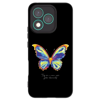 Picasee silikonski črni ovitek za Honor 400 Lite 5G - Diamanty Black