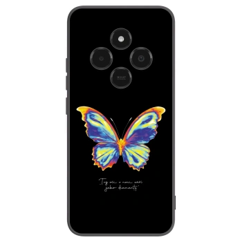 Picasee silikonski črni ovitek za Xiaomi Poco C75 - Diamanty Black