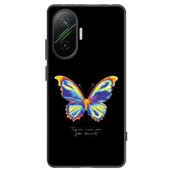 Picasee silikonski črni ovitek za Xiaomi Poco F7 Pro 5G - Diamanty Black