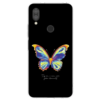 Picasee silikonski prozorni ovitek za Xiaomi Redmi 7 - Diamanty Black