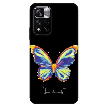 Ovitek za Xiaomi Redmi Note 11 Pro - Diamanty Black