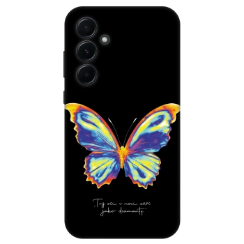 Ovitek za Samsung Galaxy A55 5G A556B - Diamanty Black