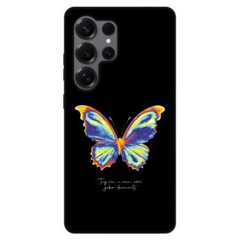 Ovitek za Samsung Galaxy S25 Ultra 5G - Diamanty Black