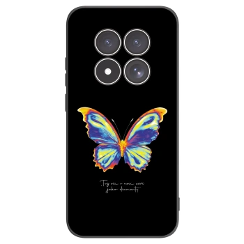 Picasee silikonski črni ovitek za Xiaomi Redmi Note 15 Pro 4G - Diamanty Black