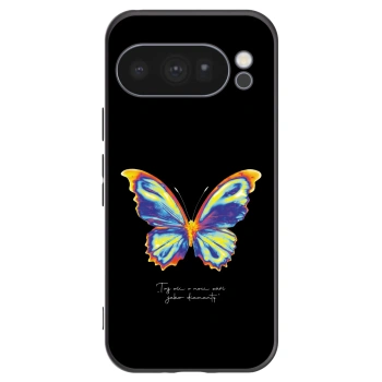Picasee silikonski črni ovitek za Google Pixel 10 Pro - Diamanty Black