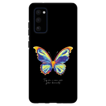 Ovitek za Samsung Galaxy S20 FE - Diamanty Black