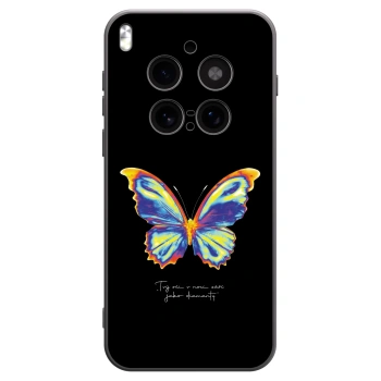 Picasee silikonski črni ovitek za Vivo X300 Pro - Diamanty Black