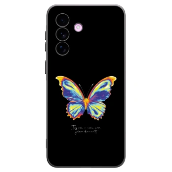 Picasee silikonski črni ovitek za Samsung Galaxy A57 5G - Diamanty Black
