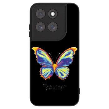 Ovitek za Motorola Moto G77 - Diamanty Black