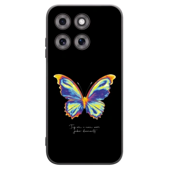 Picasee silikonski črni ovitek za Motorola Moto G77 - Diamanty Black