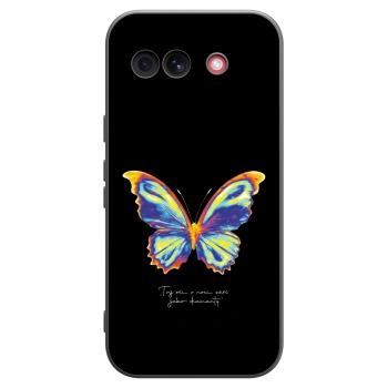 Picasee silikonski črni ovitek za Google Pixel 10a - Diamanty Black