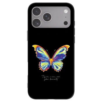 Picasee silikonski črni ovitek za Apple iPhone 18 Pro Max - Diamanty Black