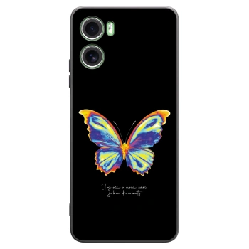 Picasee silikonski črni ovitek za Motorola Moto G06 - Diamanty Black