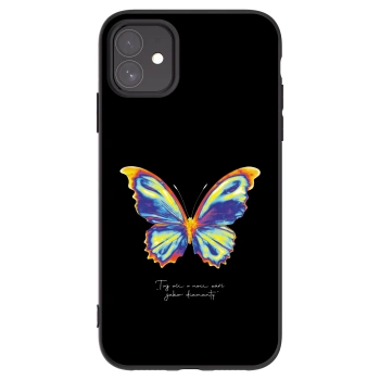 Picasee silikonski črni ovitek za Apple iPhone 11 - Diamanty Black