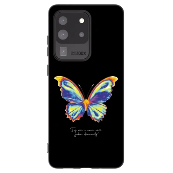 Picasee silikonski črni ovitek za Samsung Galaxy S20 Ultra 5G G988F - Diamanty Black