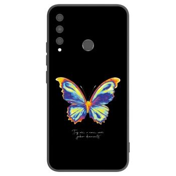 Ovitek za Huawei P40 Lite E - Diamanty Black