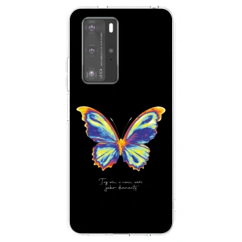 Ovitek za Huawei P40 Pro - Diamanty Black