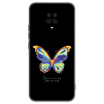 Picasee silikonski črni ovitek za Xiaomi Redmi Note 9S - Diamanty Black
