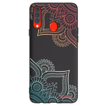 Ovitek za Samsung Galaxy A20s - Flowers pattern