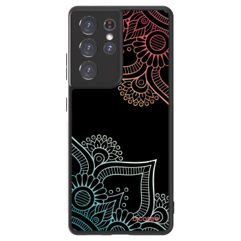 Ovitek za Samsung Galaxy S21 Ultra 5G G998B - Flowers pattern