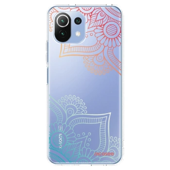 Picasee silikonski prozorni ovitek za Xiaomi Mi 11 Lite - Flowers pattern