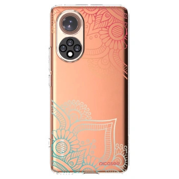 Picasee silikonski prozorni ovitek za Huawei Nova 9 - Flowers pattern