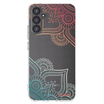 Picasee silikonski prozorni ovitek za Samsung Galaxy A34 5G A346B - Flowers pattern