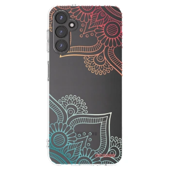 Picasee silikonski prozorni ovitek za Samsung Galaxy A14 4G A145R - Flowers pattern