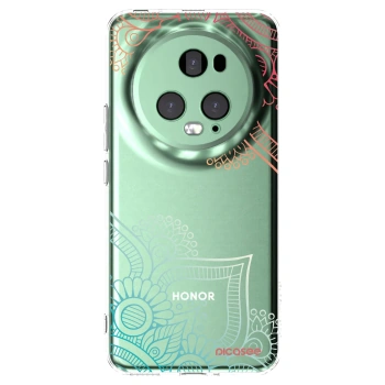 Picasee silikonski prozorni ovitek za Honor Magic5 Pro - Flowers pattern