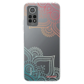 Picasee silikonski prozorni ovitek za Xiaomi Redmi Note 12 Pro 4G - Flowers pattern
