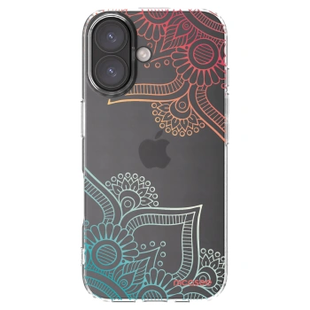 Picasee silikonski prozorni ovitek za Apple iPhone 16 - Flowers pattern