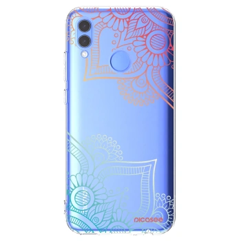 Picasee silikonski prozorni ovitek za Huawei P Smart 2019 - Flowers pattern