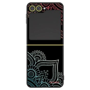 Ovitek za Samsung Galaxy Z Flip5 5G - Flowers pattern