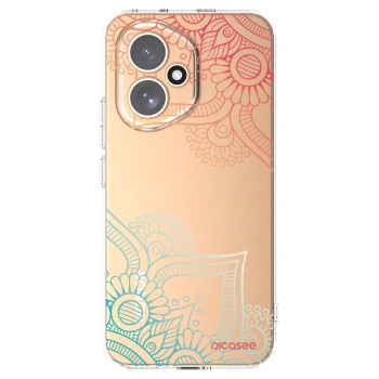 Picasee silikonski prozorni ovitek za Honor 400 5G - Flowers pattern