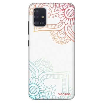 Ovitek za Samsung Galaxy A51 A515F - Flowers pattern