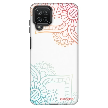 Ovitek za Samsung Galaxy A12 A125F - Flowers pattern