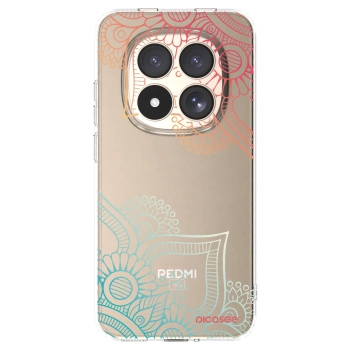 Picasee silikonski prozorni ovitek za Xiaomi Redmi Note 15 Pro 4G - Flowers pattern